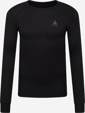 ODLO - Camiseta funcional en negro: frente