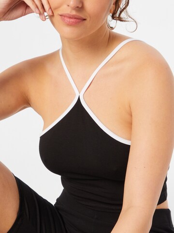 NEON & NYLON Top 'Quinn' in Schwarz