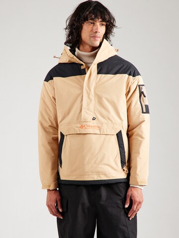 Veste outdoor 'Challenger II' COLUMBIA en marron : devant