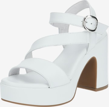 Nero Giardini Sandals in White: front