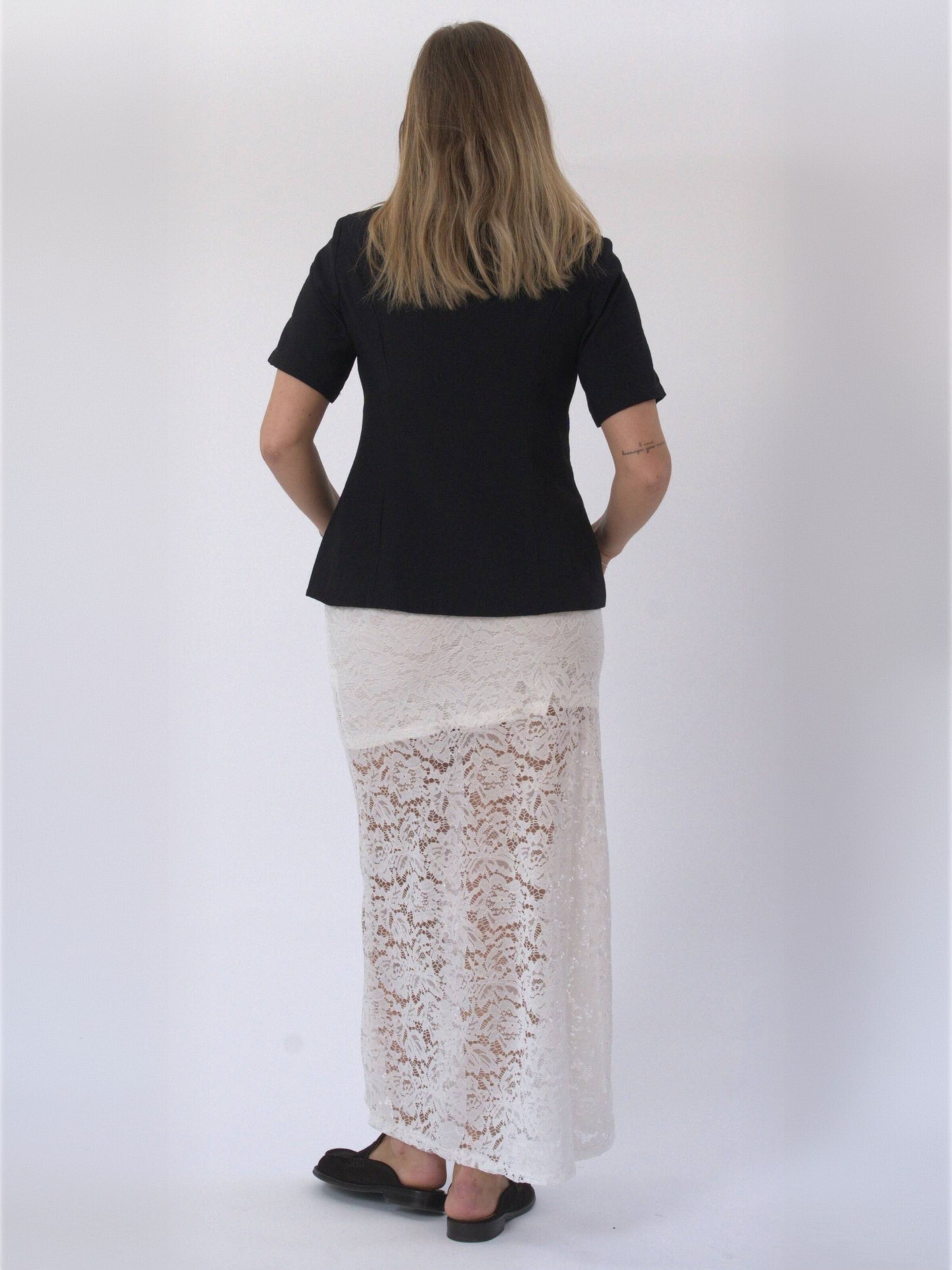 TEESHOPPEN Skirt ' Amara ' in Weiß