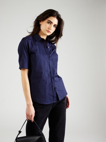 HUGO Blouse in Blauw: voorkant