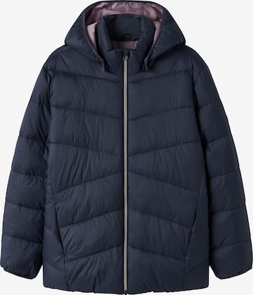 NAME IT Vinterjacka 'NKFMARBLE' i blå: framsida
