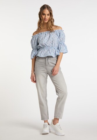 MYMO Blouse in Blauw