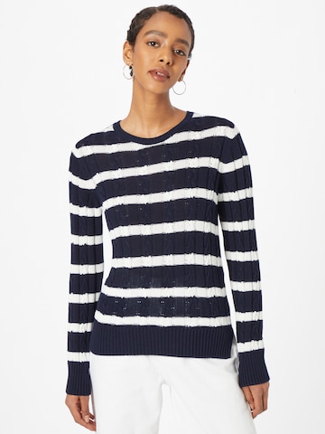 UNITED COLORS OF BENETTON Sweater in Blue: front