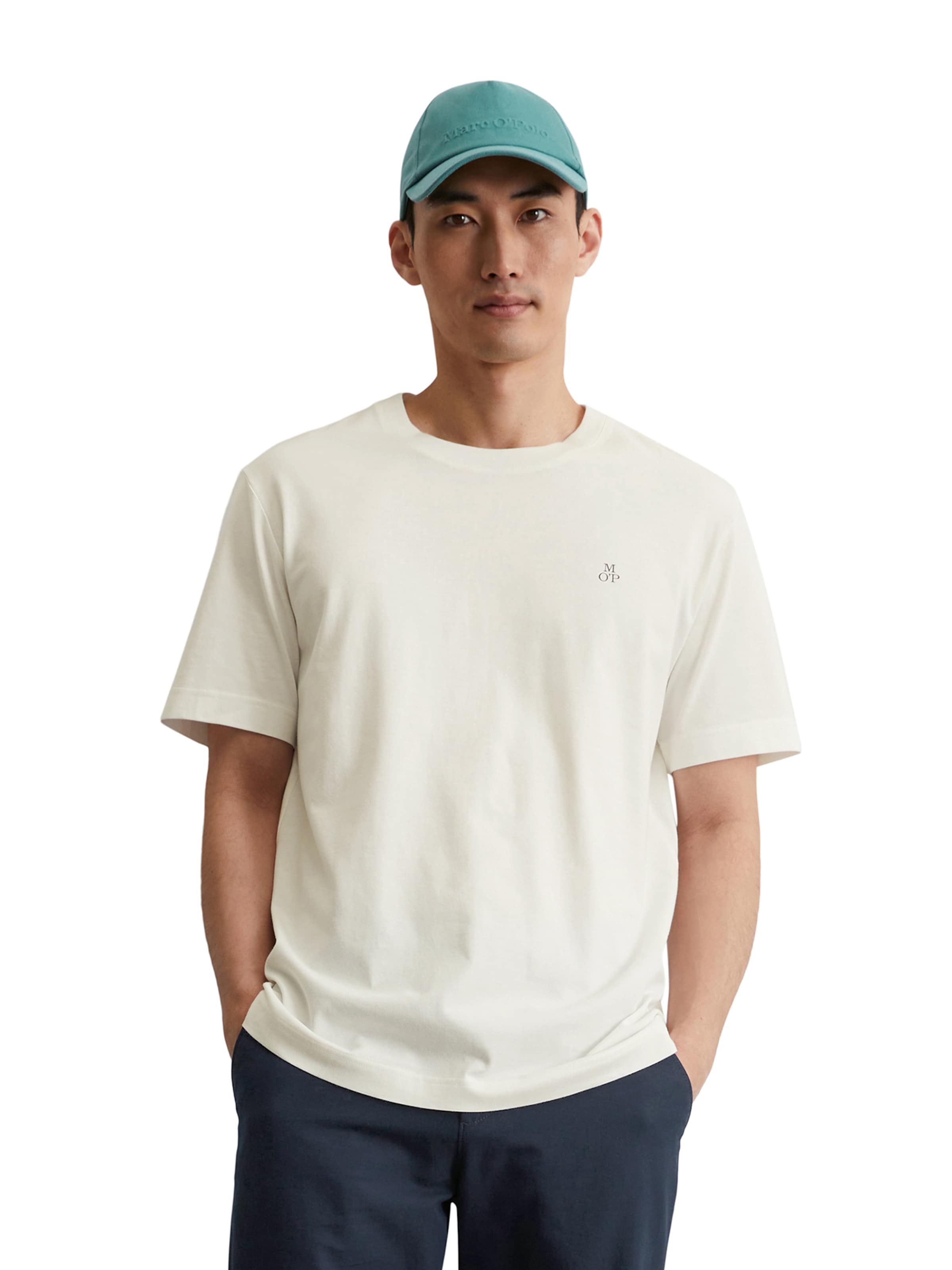 Marc O'Polo Футболка в Белый: спереди