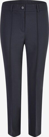 MARC AUREL Pleated Pants in Blue: front