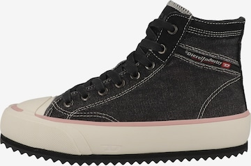 DIESEL Sneakers hoog 'Principia' in Zwart: voorkant