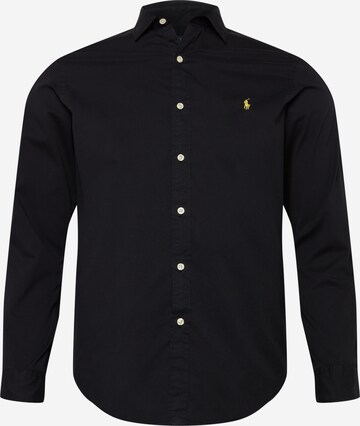 Chemise Polo Ralph Lauren en noir : devant