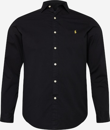 Chemise Polo Ralph Lauren en noir : devant