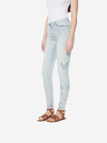 KOROSHI - Slimfit Calças de ganga em azul