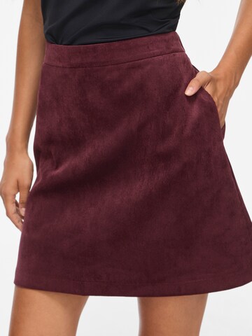 VILA Skirt 'VICOURDIE' in Red