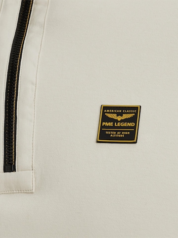 PME Legend Collegepaita 'Pullover with half-zip' värissä beige