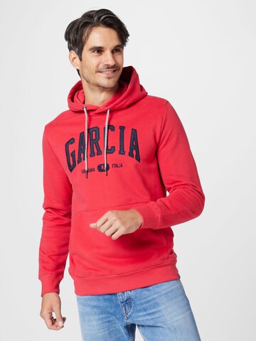 GARCIA Sweatshirt in Rot: Vorderseite
