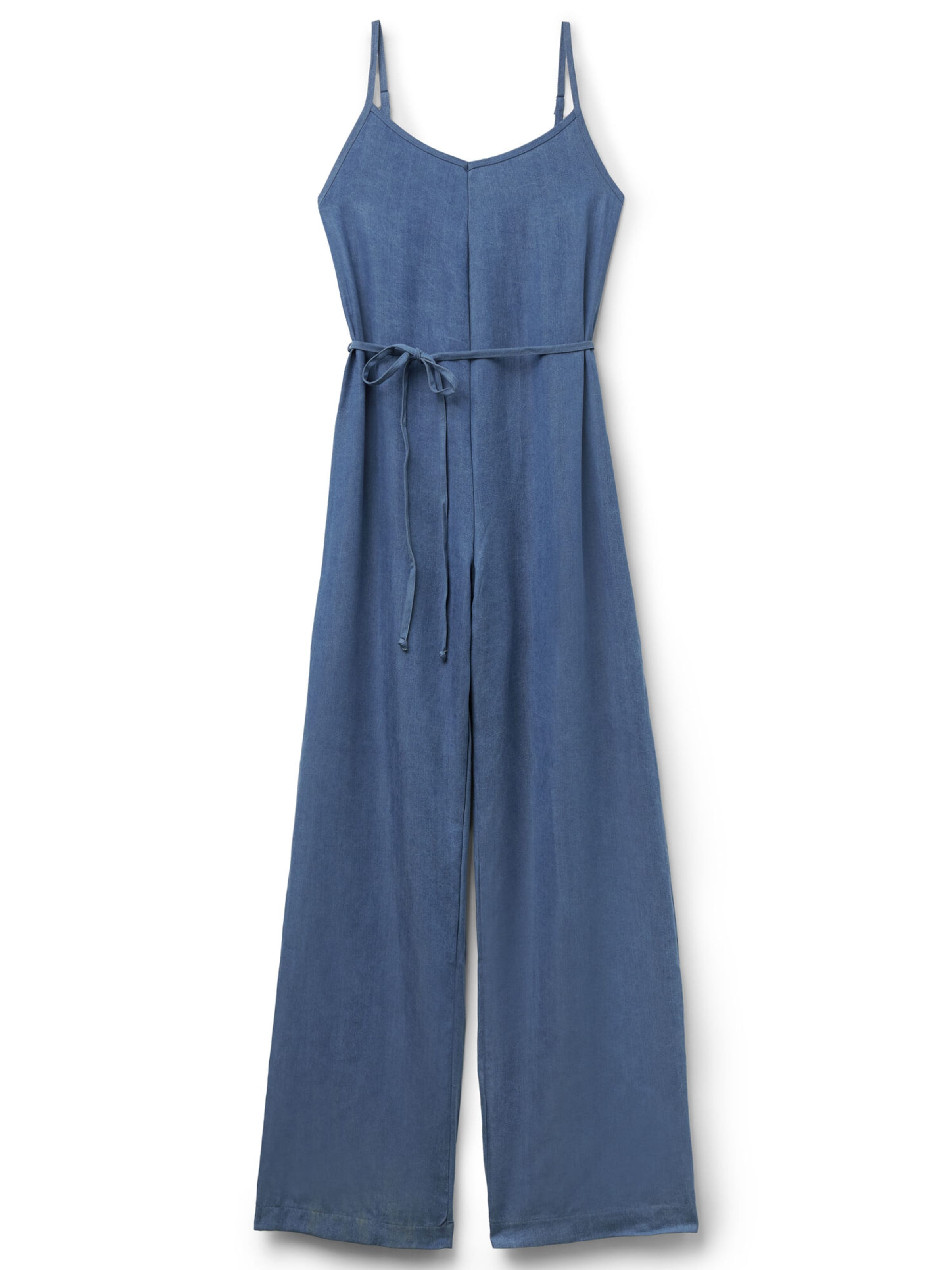 Tezenis Jumpsuit in L in blue denim, Produktansicht