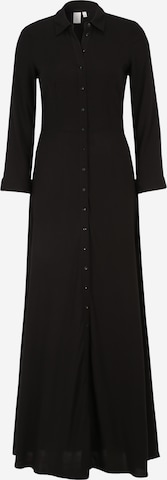 Robe-chemise 'SAVANNA' Y.A.S Tall en noir : devant