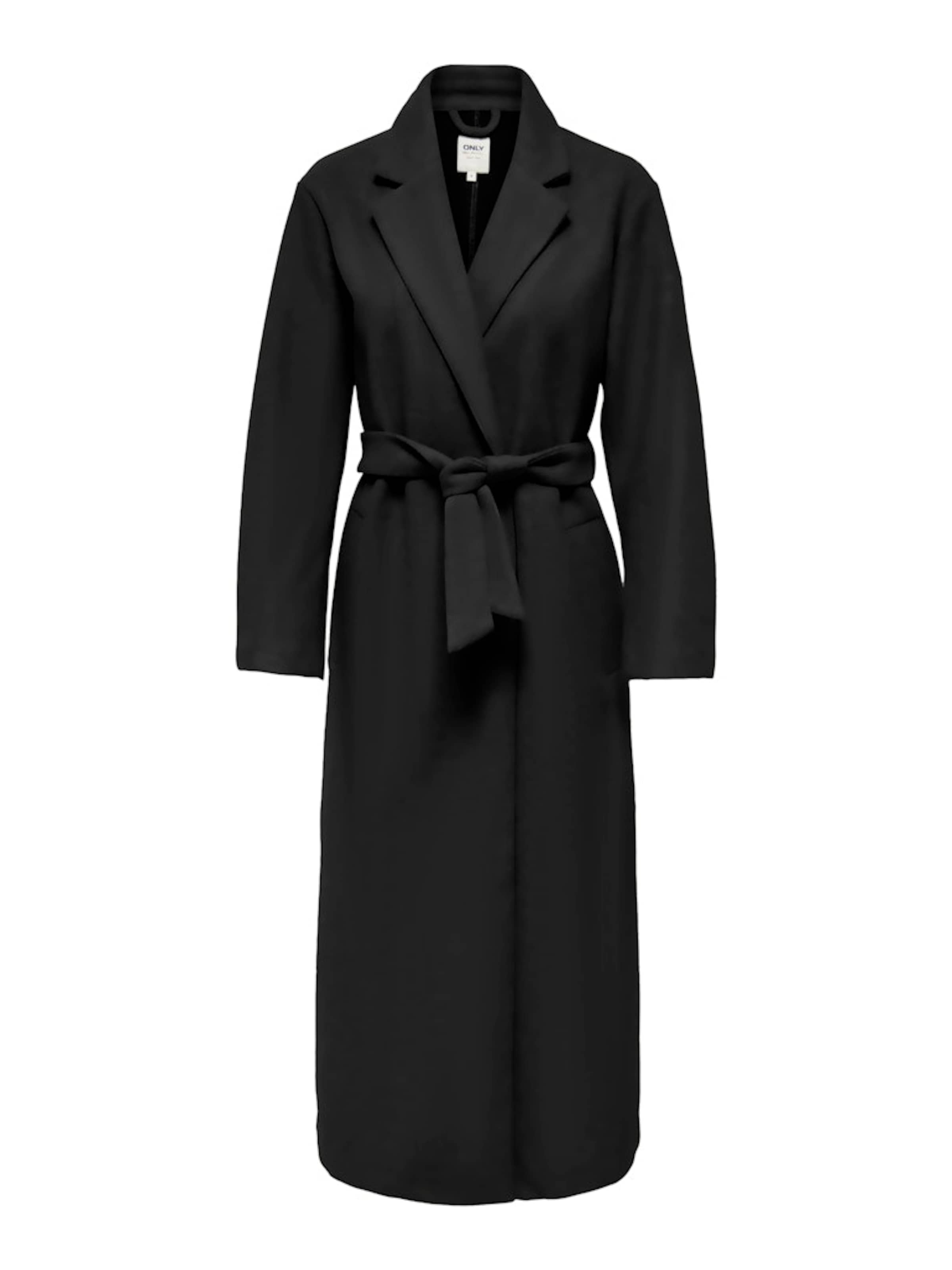 ONLY - Sobretudo meia-estação 'ONLTRILLION' em preto: frente