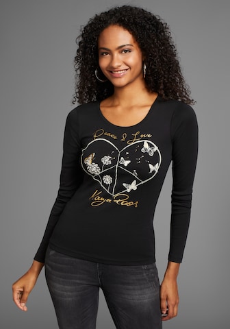 KangaROOS Shirt in Schwarz