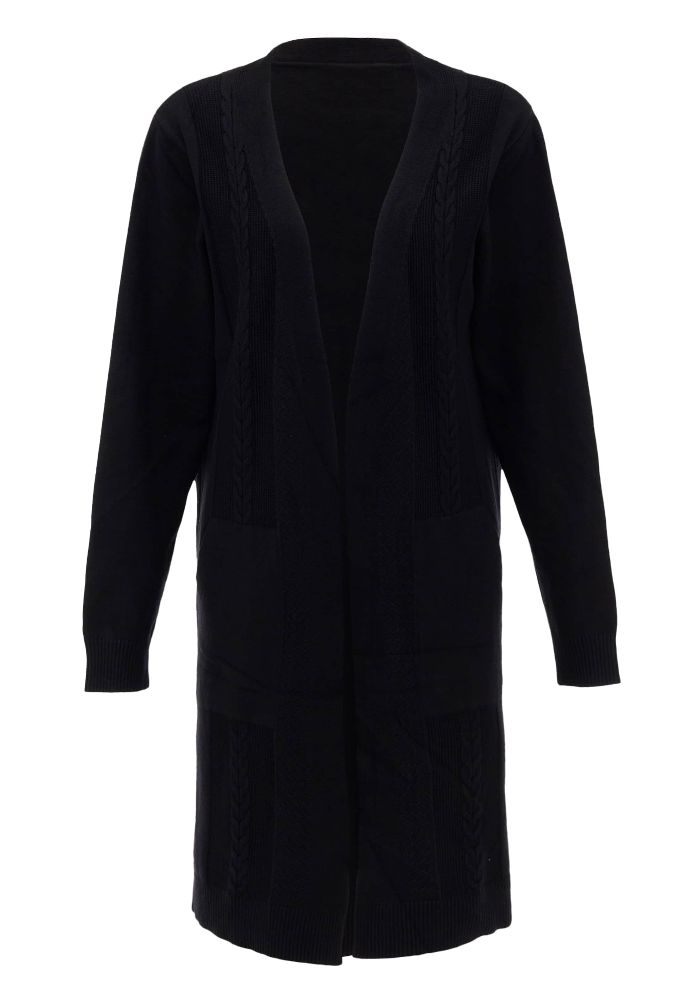 ALARY Strickjacke in Schwarz: Vorderseite