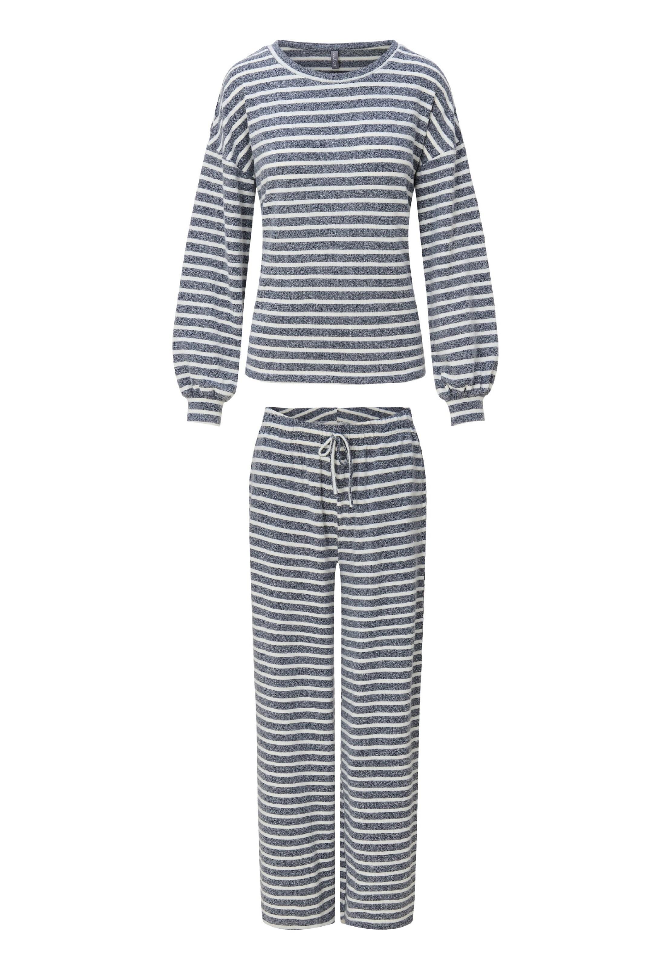 LingaDore Pyjama in Blau: Vorderseite