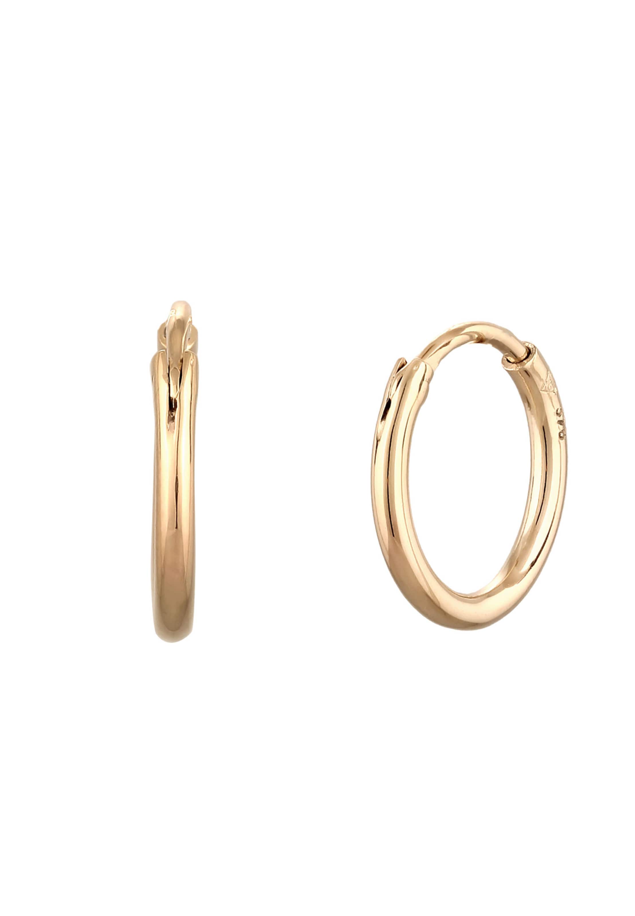 ELLI PREMIUM Ohrringe in Gold: Vorderseite