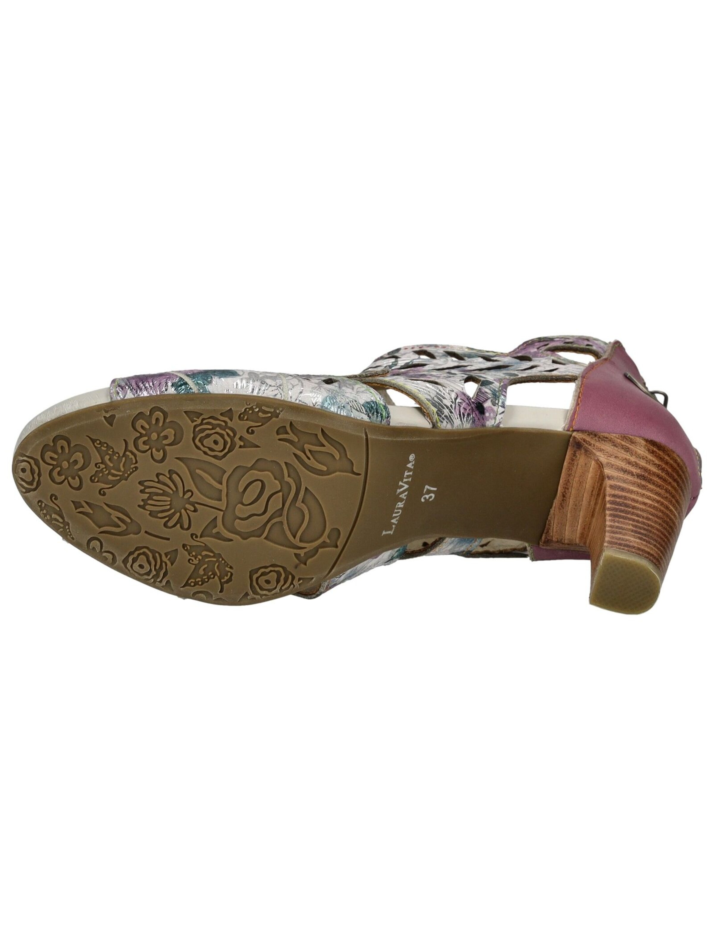 Laura Vita High front pumps in Silver