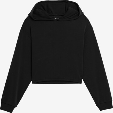 4F Sweatshirt in Zwart: voorkant