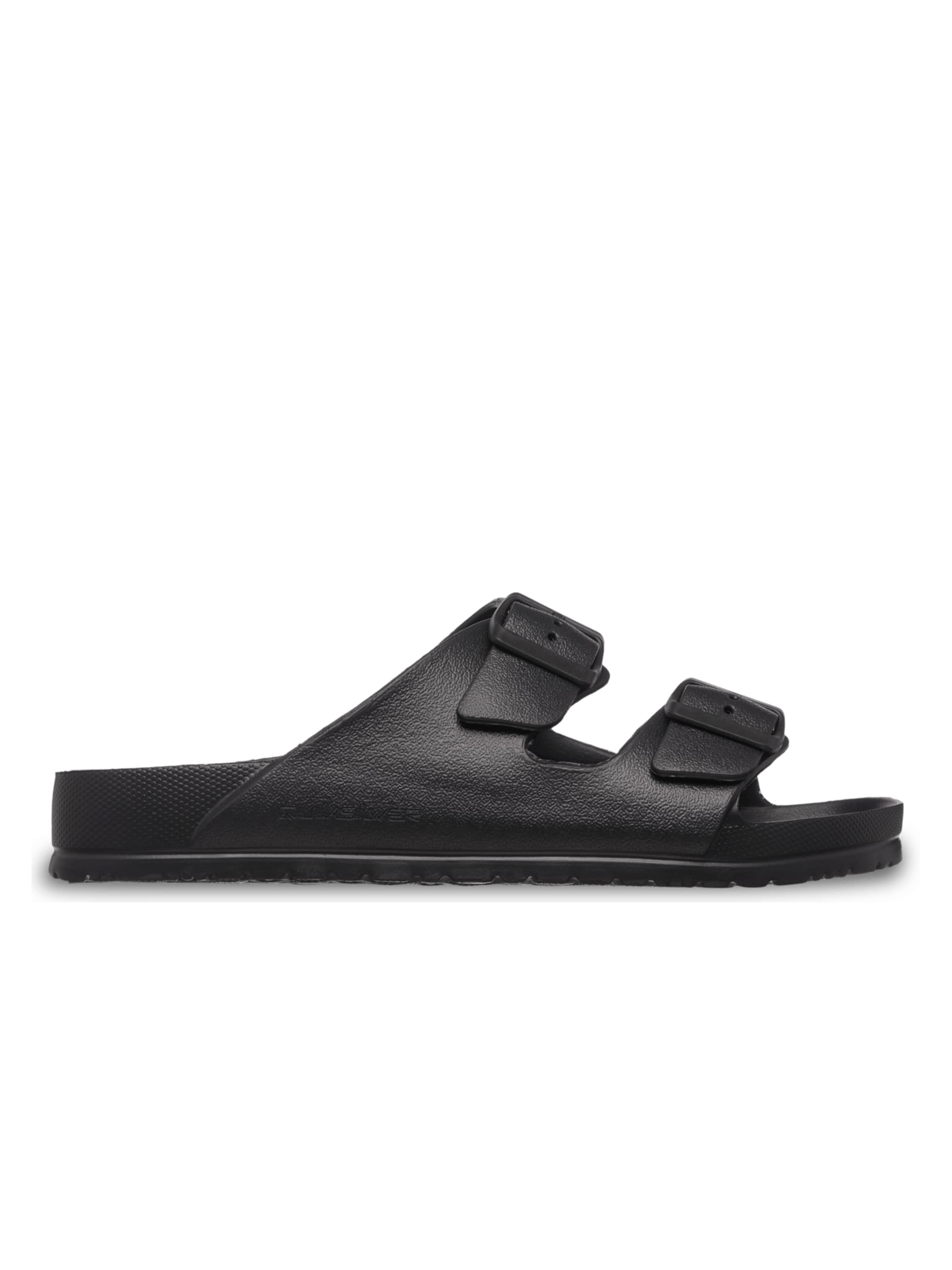 QUIKSILVER Pantolette 'Embark' in Schwarz