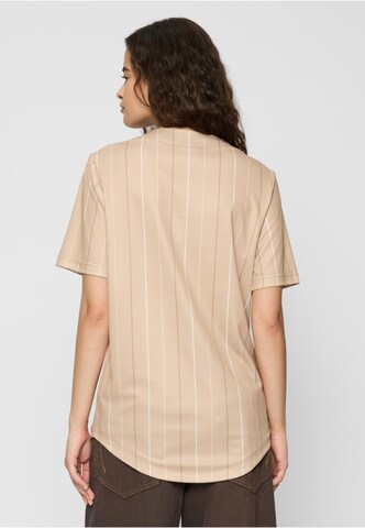Karl Kani - Camisola de futebol 'Varsity' em bege