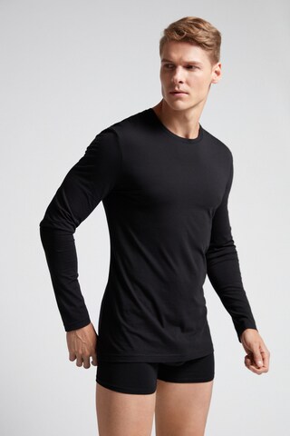 IUMAN Intimissimi Uomo Shirt in Schwarz