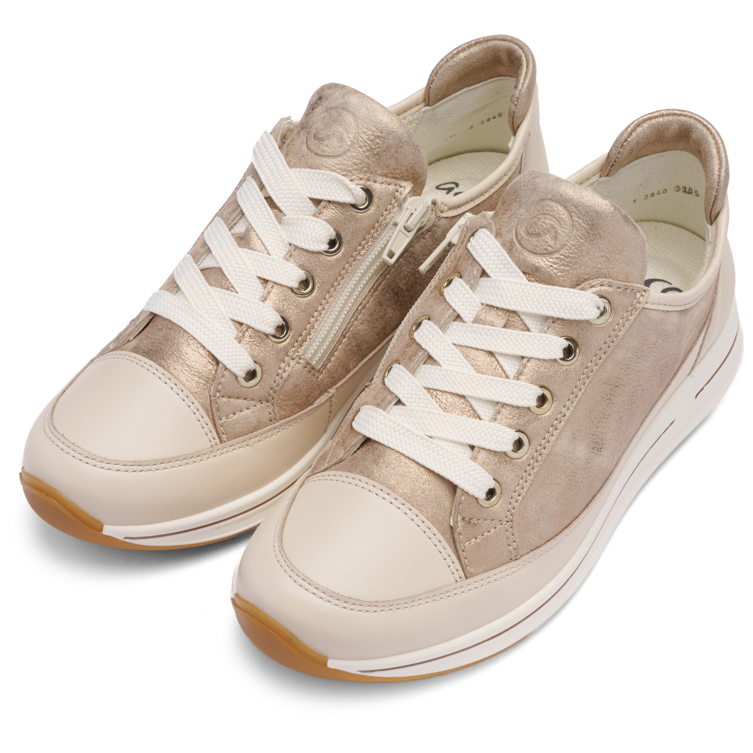 ARA Sneakers laag in Beige