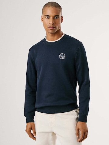 Pepe Jeans Sweatshirt 'Tacky Crew ' in Blue: front