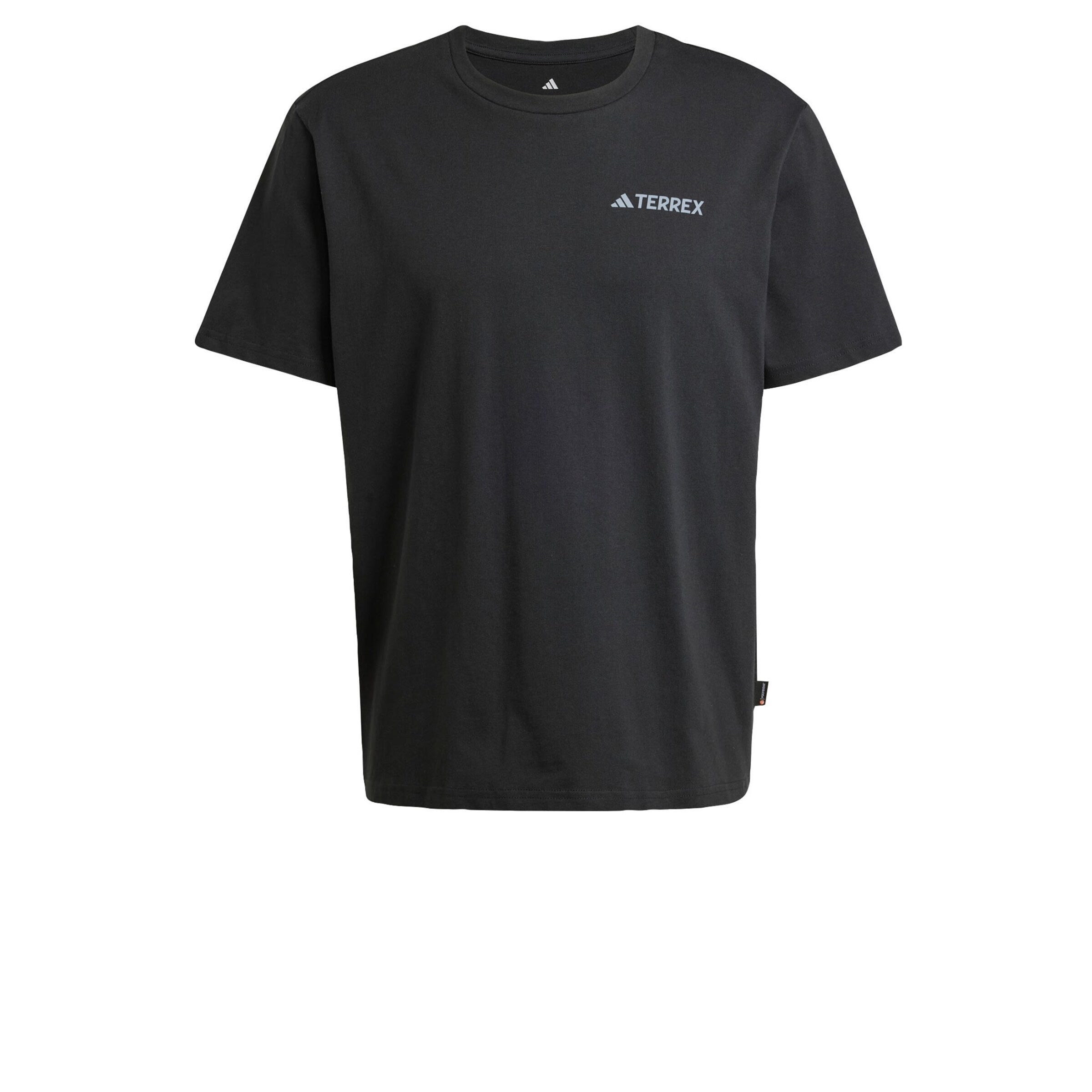 T-Shirt fonctionnel 'Polygiene Graphic' ADIDAS TERREX en noir : devant