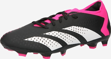 ADIDAS PERFORMANCE Футболни обувки 'Predator Accuracy.3 Low Firm Ground' в черно: отпред