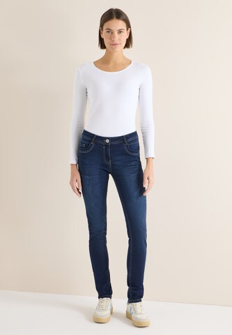 CECIL Regular Jeans in Blau