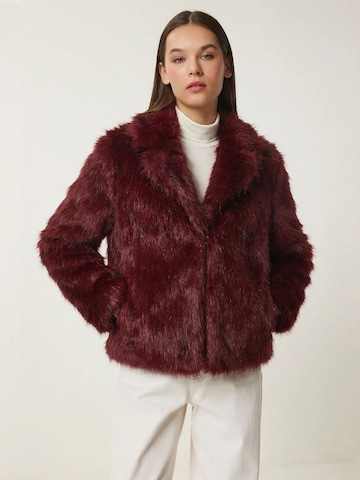 Veste d’hiver Happiness İstanbul en rouge : devant