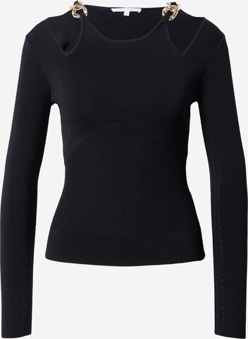 PATRIZIA PEPE Sweter 'MAGLIA' w kolorze czarny: przód