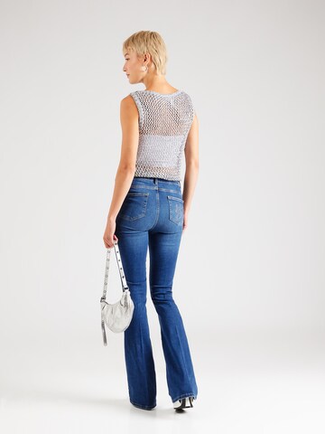 Liu Jo Flared Jeans 'B.UP BEAT' in Blau