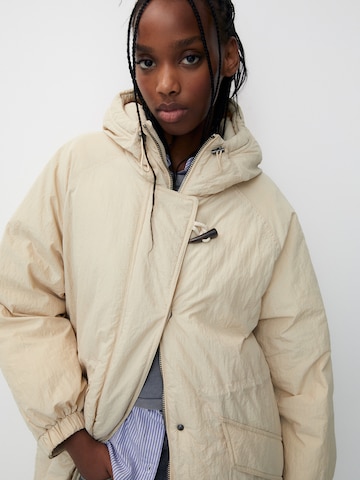 Parka mi-saison Pull&Bear en beige