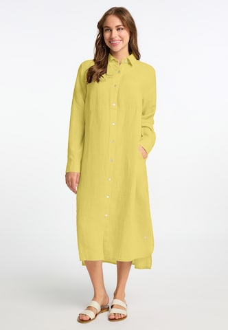 Frieda & Freddies NY Shirt Dress in Yellow