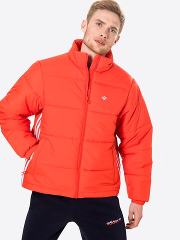 ADIDAS ORIGINALS Winter jacket in Red: front