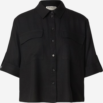 Chemisier 'AWRYDER FABIANA' VERO MODA en noir : devant