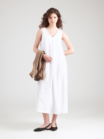 UNITED COLORS OF BENETTON Jurk in Wit: voorkant