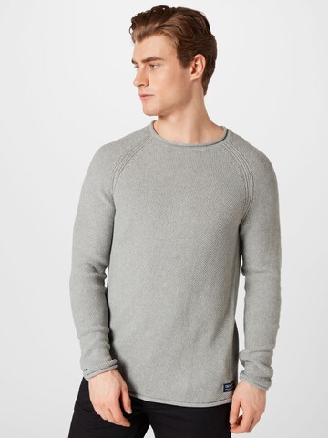 Pullover di TOM TAILOR DENIM in grigio: frontale