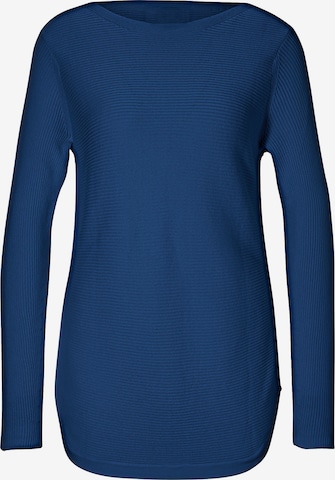 Pullover di heine in blu: frontale