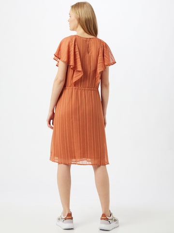 ICHI Dress in Orange