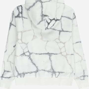 balts Calvin Klein Jeans Sportisks džemperis 'MARBLE'