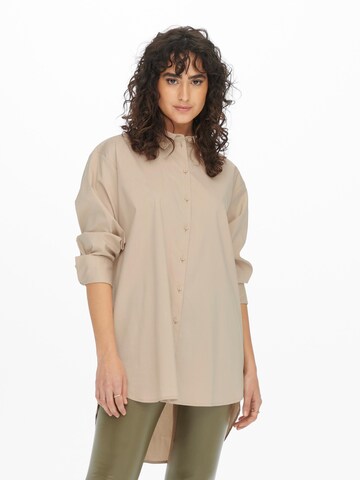 JDY Bluse 'Mio' in Beige: predná strana