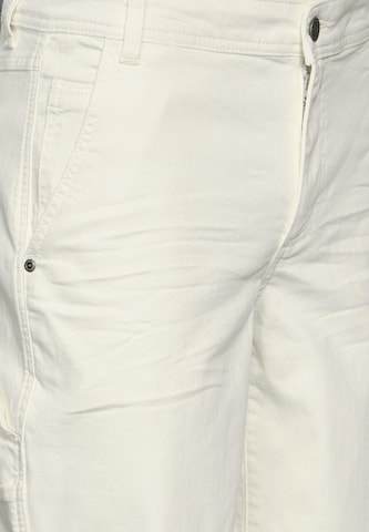 Street One MEN Loose fit Cargo Jeans in White