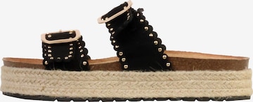 Sandalo 'Joalice-Sandalen zum Hineinschlüpfen' di Super Mode in nero: frontale